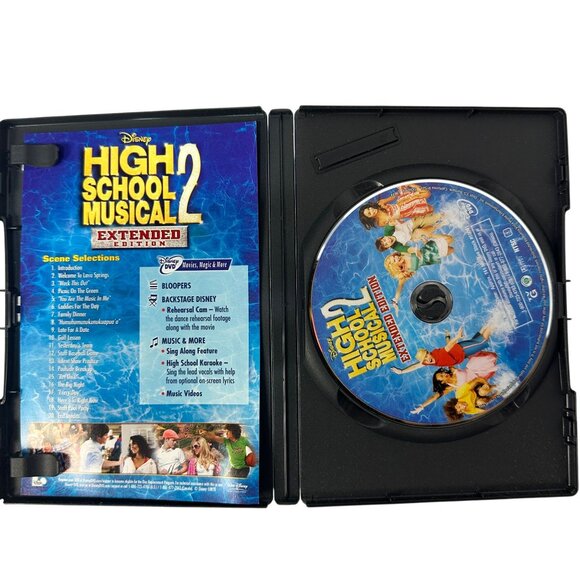 Disney High School Musical 2 Extended Edition DVD 2007 Zac Efron G Rated All-Sta - Picture 3 of 7